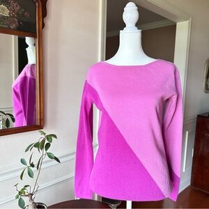 Lauren Hensen Cashmere Sweater bicolor size S